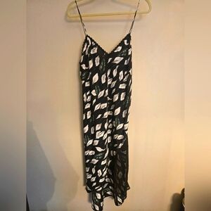 VALENTINO Intimo Vintage Calla Lily Long Flowy Night Gown